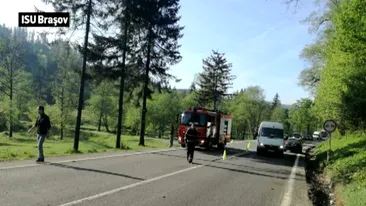 Accident grav pe Valea Prahovei! Trei persoane au ajuns la spital