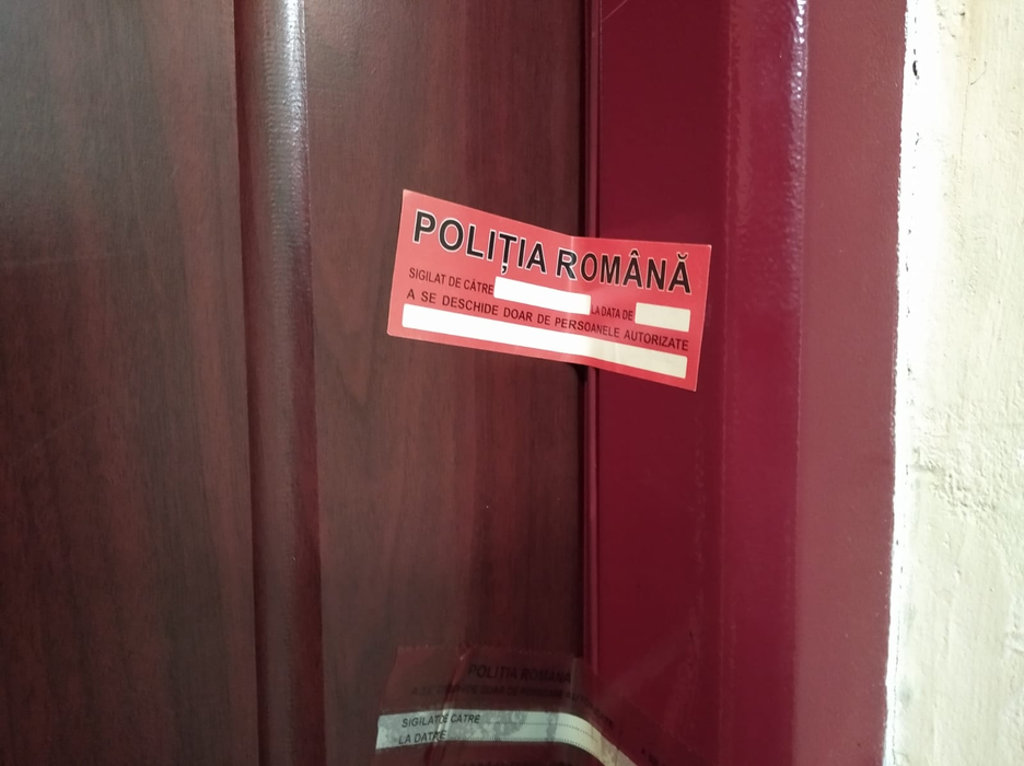 Locul crimei din Bacău