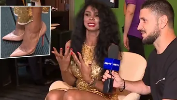 Laurette, gafa anului 2019. A purtat pantofi prea mici la o petrecere, iar un deget i-a rămas pe afară