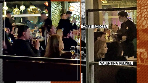 Ca boierii ăia mari! Cristi Borcea și-a aprins trabucul, iar Valentina i-a dansat! Imagini de colecție cu multimilionarul dinamovist, într-un restaurant de lux din Herăstrău!