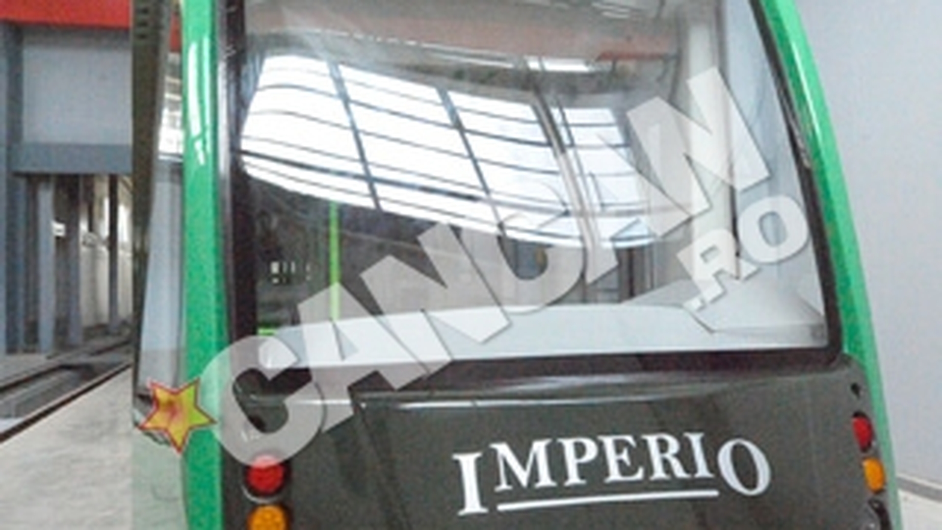 In Bucuresti circula cel mai nou mijloc de transport in comun, tramvaiul vorbitor! "Sunt Imperio, ma bucur sa ne cunoastem!"