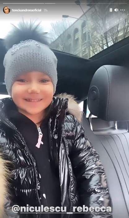 Andreea Tonciu, tare mândră de fiica ei! La 4 ani, Rebecca a început să facă un sport iubit de milioane de oameni