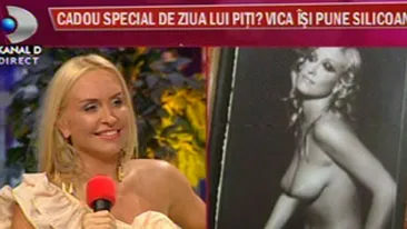 VIDEO Vica vrea sa-l oftice pe Piturca! Isi pune silicoane si ar vrea sa pozeze goala! Vreau sa vada ce a pierdut!