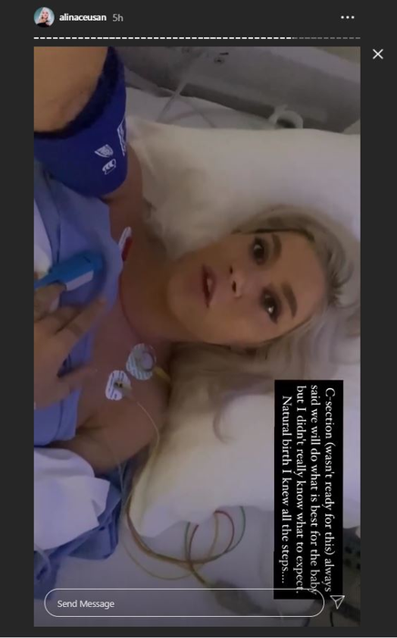 Alina Ceușan, mărturii copleșitoare despre problemele din timpul nașterii: “Mă aflu la Terapie Intensivă…” + ce a dezvăluit despre fiul său, Rock