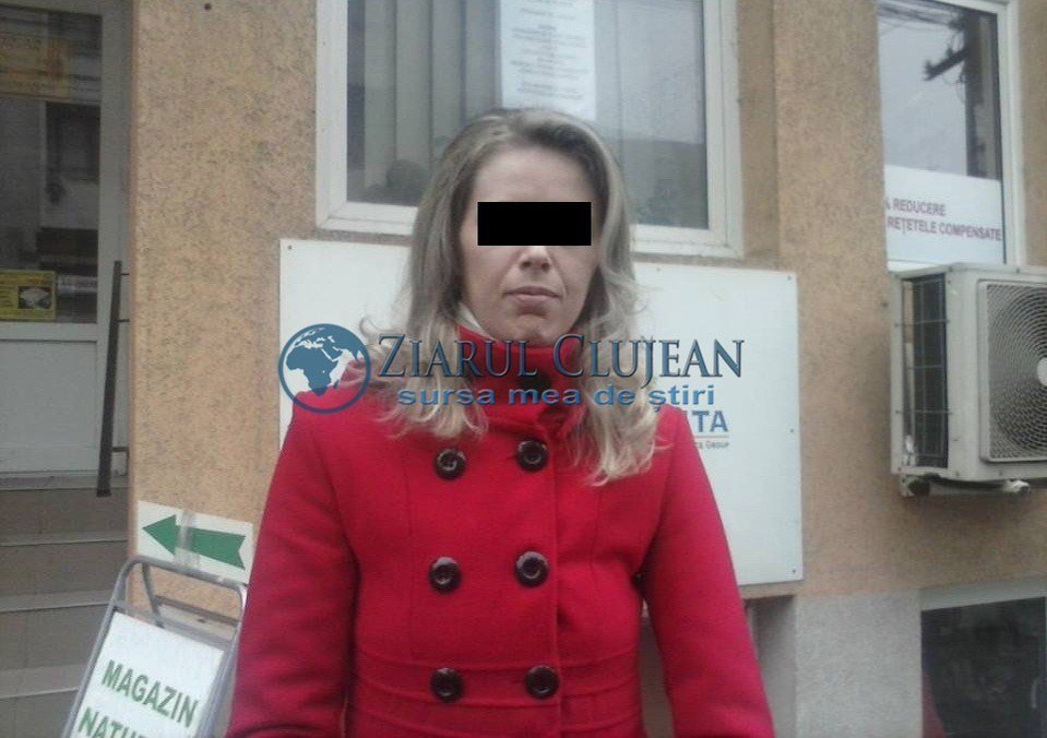 Femeia care a rămas gravidă cu călugărul (Sursă foto: Ziarul Clujean)