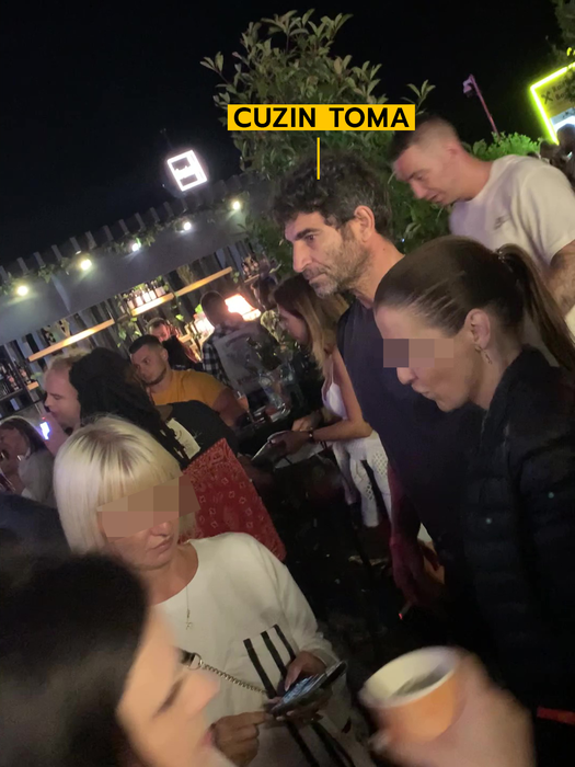 Cuzin Toma, distracție alături de trei tinere