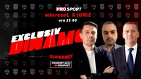 EXCLUSIV DINAMO, miercuri, de la ora 21. Răzvan Zăvăleanu și jurnalistul Alexandru Brădescu sunt invitații lui Cătălin Mureșanu