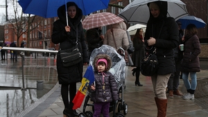 FOTO EXCLUSIV Protest al romanilor, la Londra! Oamenii au manifestat pasnic impotriva documentarului difuzat pe Channel 4