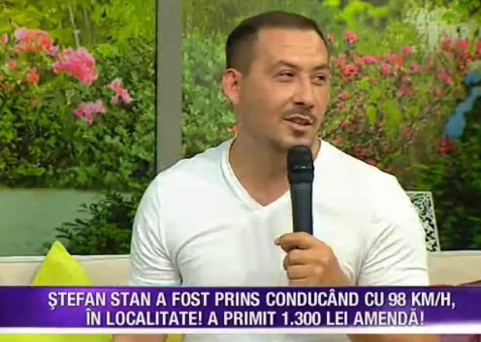 Ştefan Stan a primit o amendă usturătoare