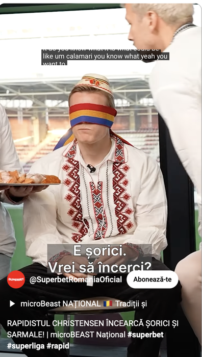 Cum a reacționat acest norvegian stabilit în România, după ce a mâncat șorici pentru prima dată. Imagini devenite virale