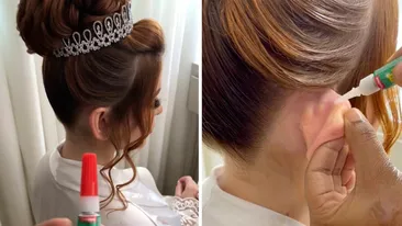 Motivul ireal pentru care această mireasă și-a lipit urechile cu super-glue, chiar în ziua nunții