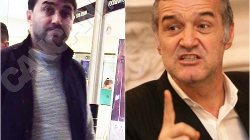 Imagini demenţiale: zici că el e adevăratul Gigi!  Fabulosul şofer Luţu l-a ”clonat” pe şeful său, milionarul Becali!