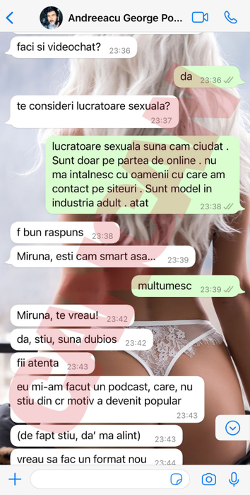 Ce discuții ar fi purtat Gojira cu Miruna, fosta lui Yamato Zaharia, model OnlyFans