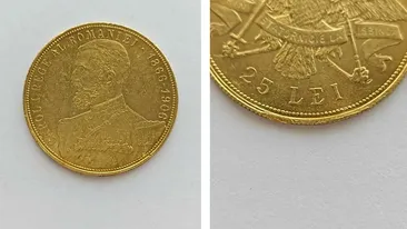 Verifică dacă o găsești acasă! Moneda veche din România evaluată de colecționari la 11.000 ron