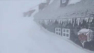 Sunt imaginile care-ți vor da fiori! Ninsori și viscol în România VIDEO + GALERIE FOTO