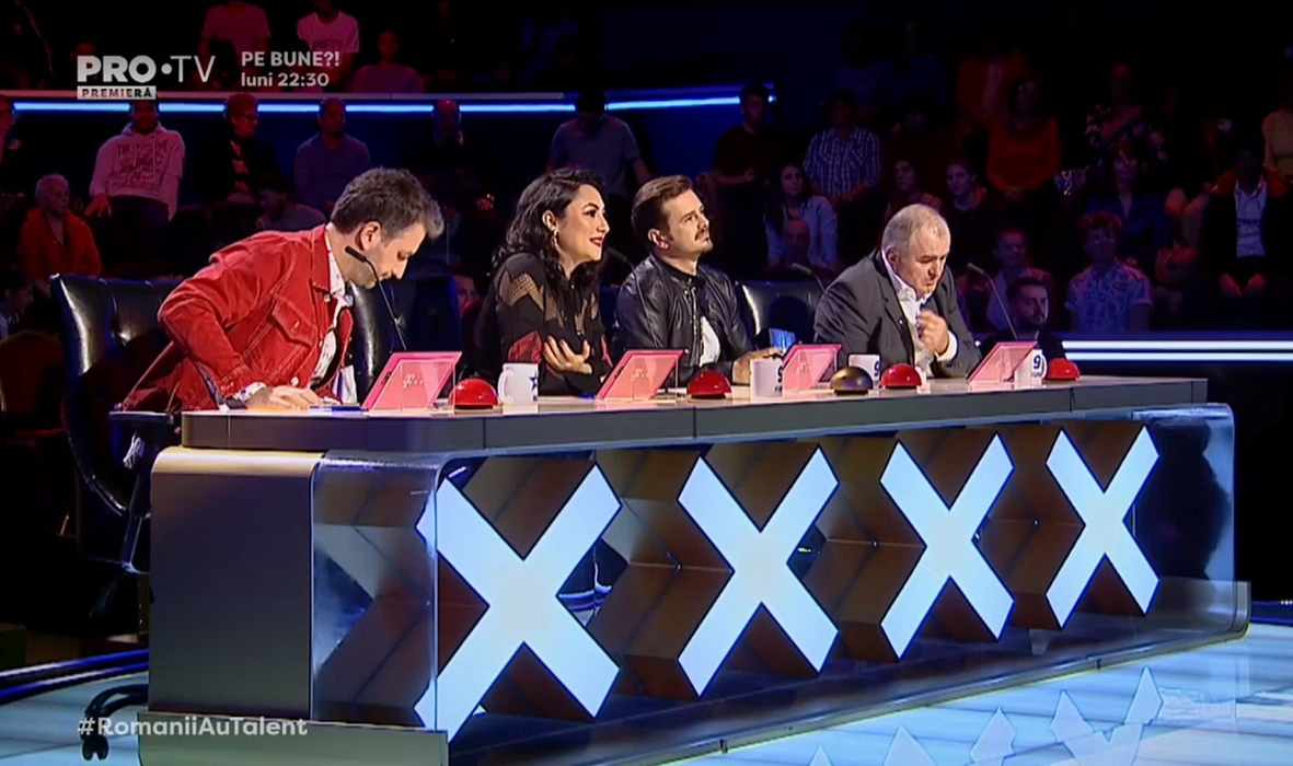Este pentru prima data cand se intampla la Romanii au talent. Ce a facut un barbat pe scena