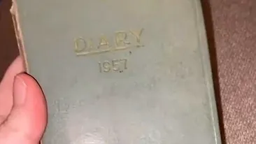 Un tânăr a găsit jurnalul unei gospodine din 1957! „Timpul trece dar vremurile nu se schimbă”