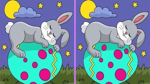 Test de inteligență | Câte diferențe sunt între aceste 2 poze de Paște? Doar un geniu le poate găsi pe toate, în 9 secunde