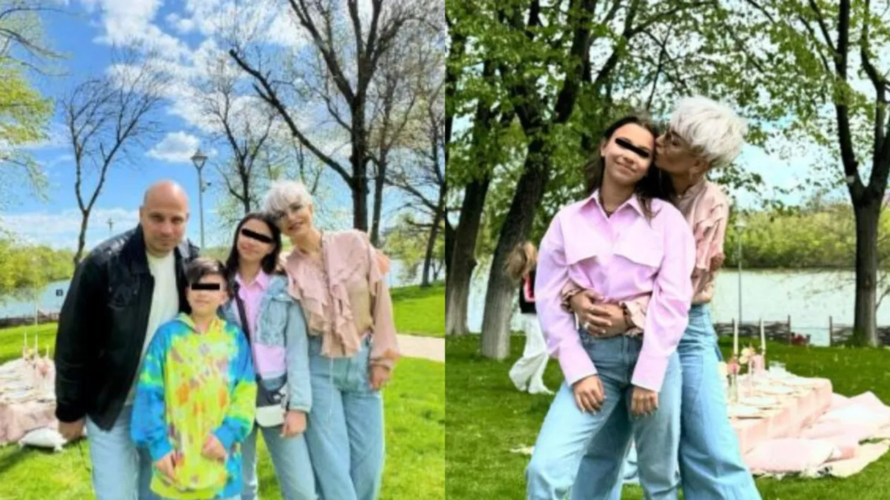 Giulia Anghelescu, petrecere surpriză pentru fiica ei. Cum a petrecut Antonia ziua în care a împlinit 12 ani