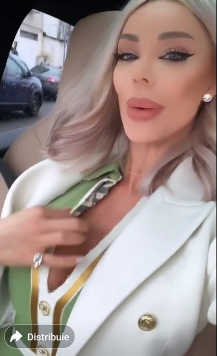 Bianca Drăgușanu, gafă vestimentară în direct, la TV! Și-a tăiat salopeta și și-a făcut un decolteu generos