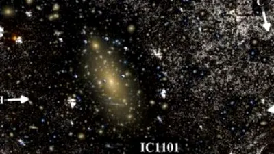 Cea mai mare galaxie din Univers este de fapt...