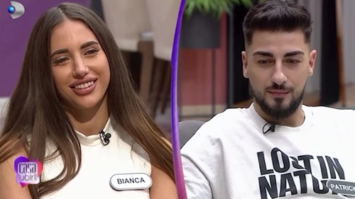 Bianca Giurcă și Patrick, primul sărut în Casa Iubirii! Tânărul și-a declarat sentimentele în fața tuturor: ”Mă simt îndrăgostit. Toată ziua mă uit la ea”