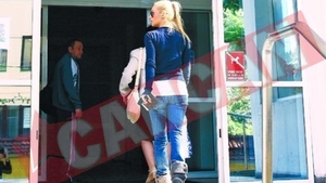 Andreea Spataru a fost la spital cu fetita sa