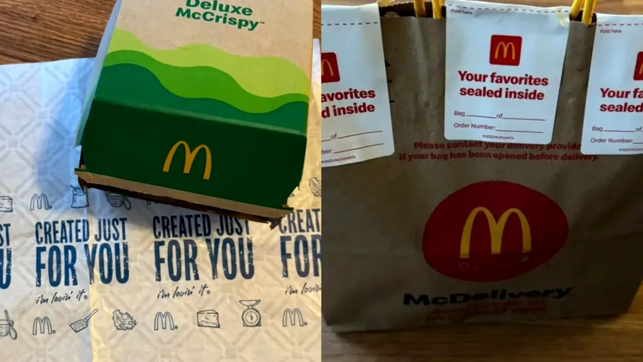 Ce a primit un bărbat după ce a comandat de la Mc Donald's un burger fără ceapă, carne, muştar şi chiflă? Dar stai să vezi cât a costat