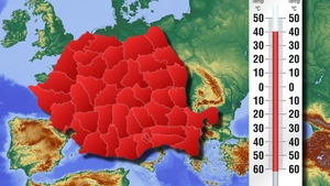 Harta caniculei în România. Unde vor fi 40 de grade la umbră în următoarele zile