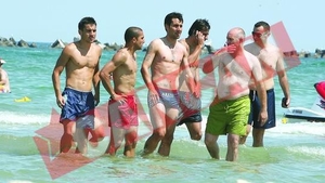 Dica si Neaga se rasfata la Mamaia