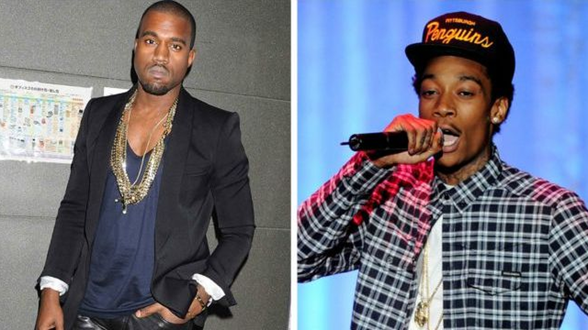 Kanye West si Wiz Khalifa, la cutite pe Twitter