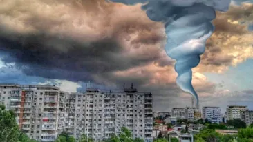 AccuWeather anunță tornadă în București