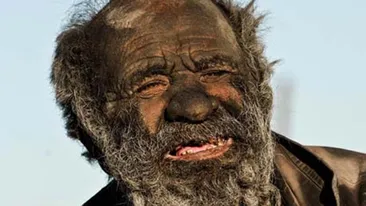 El e barbatul care nu s-a spalat de 60 de ani! Imaginile care au facut inconjurul lumii