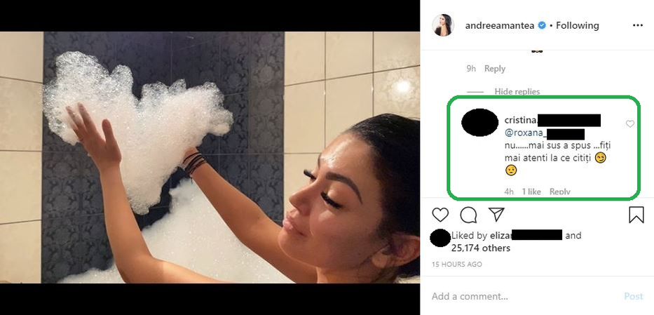 Andreea Mantea, pozată goală în cadă de iubitul misterios! Detaliul observat în imaginea HOT cu prezentatoarea de la Kanal D