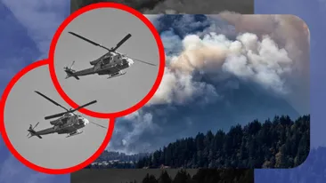 Două elicoptere s-au ciocnit în timpul unei intervenții la incendii în Grecia. Doi oameni au murit, în timp ce Europa este lovită de unul dintre cele mai grave sezoane de incendii din ultimii ani