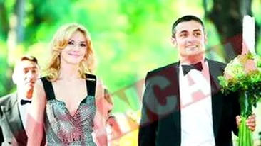 Adelina si Cristi Chivu fac botezul fetitei pe graba la Milano