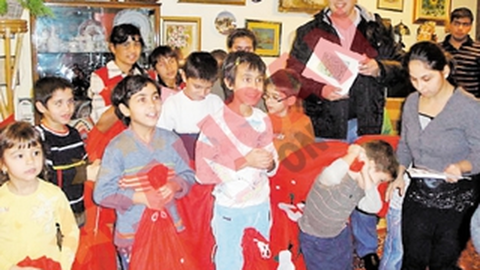 A facut 3.000 de oameni fericiti, de Craciun