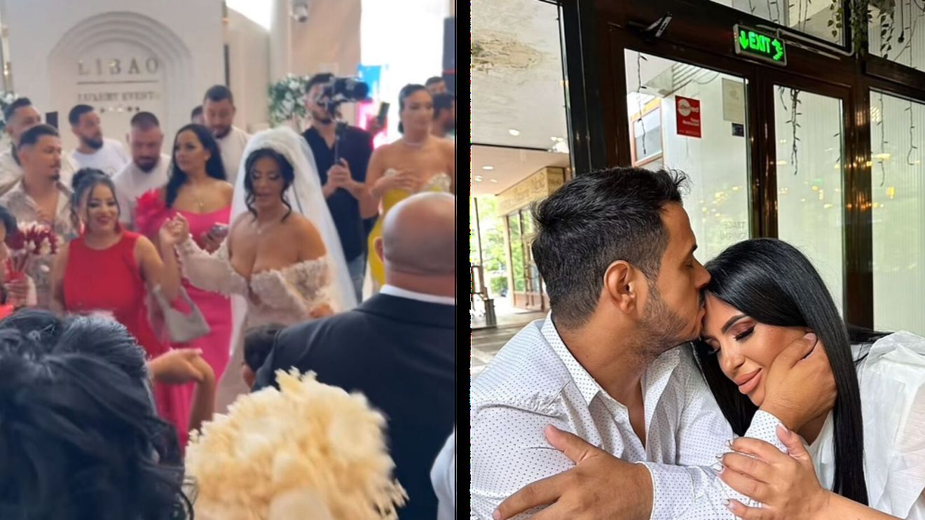 Fratele lui Sorinel Copilul de Aur s-a căsătorit! Imagini de la nunta lui Adi de Adi cu Gya