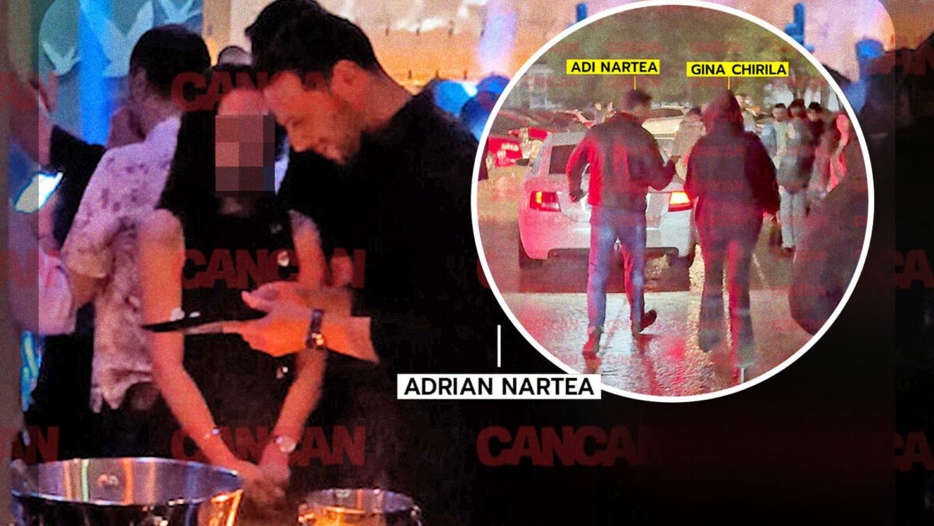 Adi Nartea are "rizz-ul" la el! După Gina Chirilă, a urmat brunețica