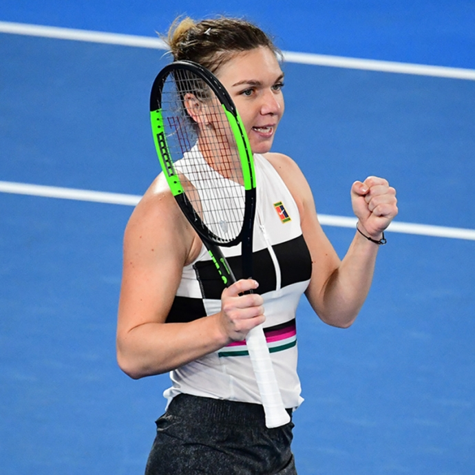 Simona Halep s-a calificat în finala turneului de la Doha: ”E probabil cel mai bun meci făcut de mine până acum”