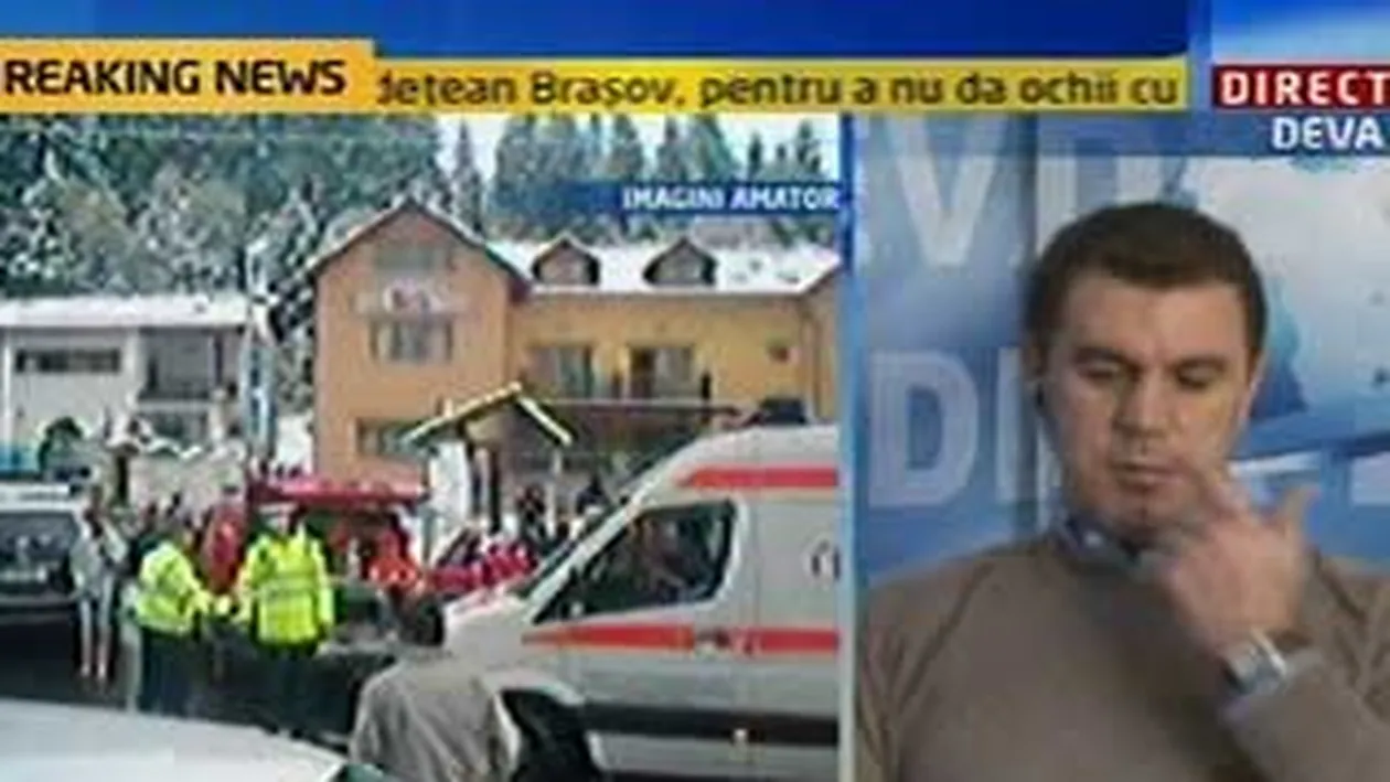 VIDEO Mihai Leu: Serban Huidu conduce foarte bine! Dar in astfel de conditii este dificil sa controlezi o masina, cu atat mai mult o masina grea