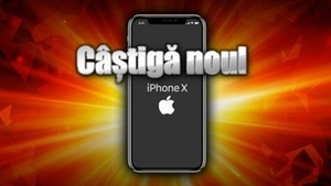 Special!! Cu doar 100 RON pariati aici, poti castiga noul iPhone X!