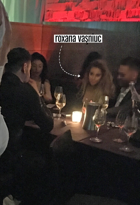 Roxana Vaşniuc la ”o masă de şmecheri” în LOFT