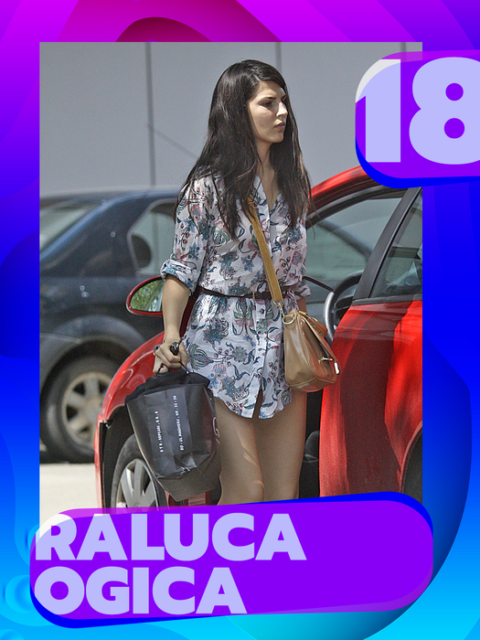 Ramona Olaru sau Delia, în TOP 25 sexy-vedete care… Iluzie optică, nu au nimic sub fustițe?!