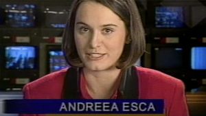 Cum arăta Andreea Esca pe 1 decembrie 1995, la prima emisie Pro TV. Ce gafă a comis prezentatoarea chiar în final