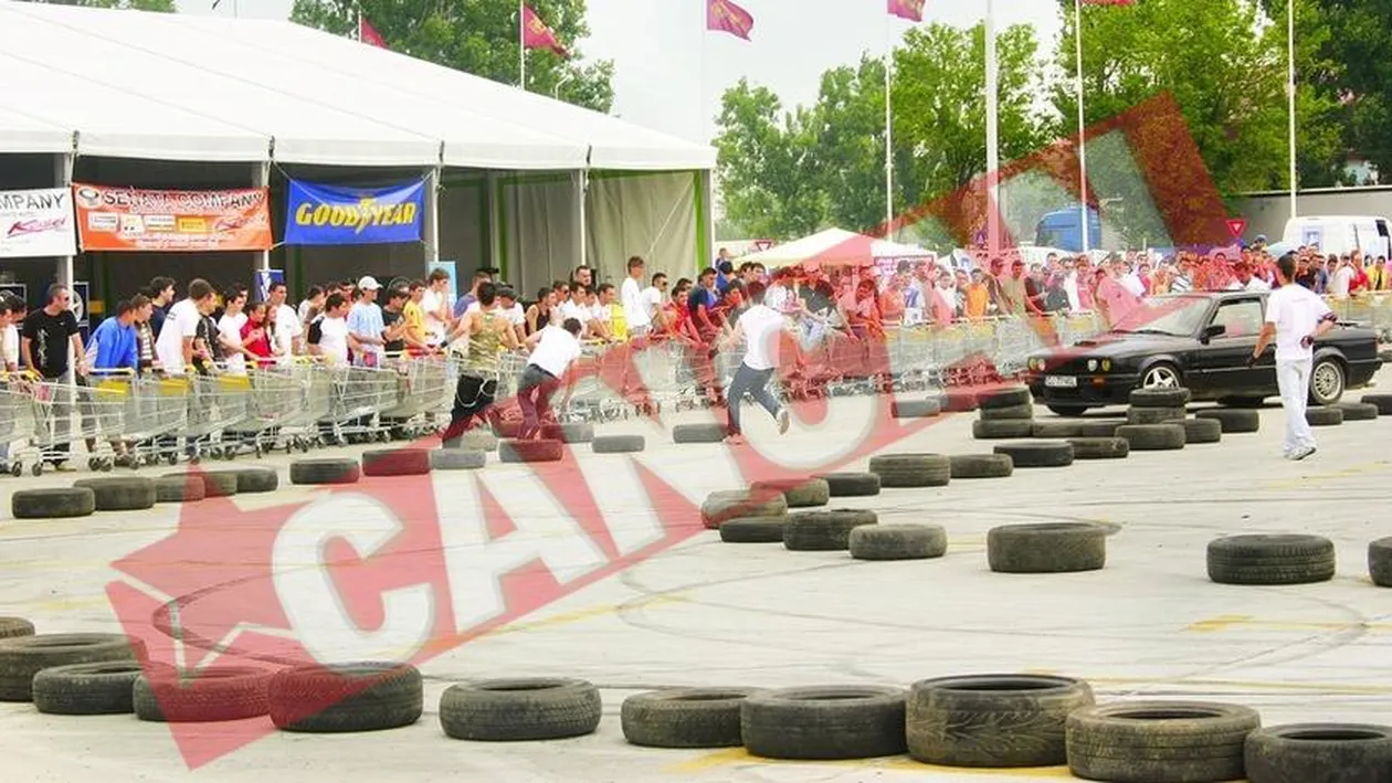 Si-a turat masina pana cand s-au rupt rotile