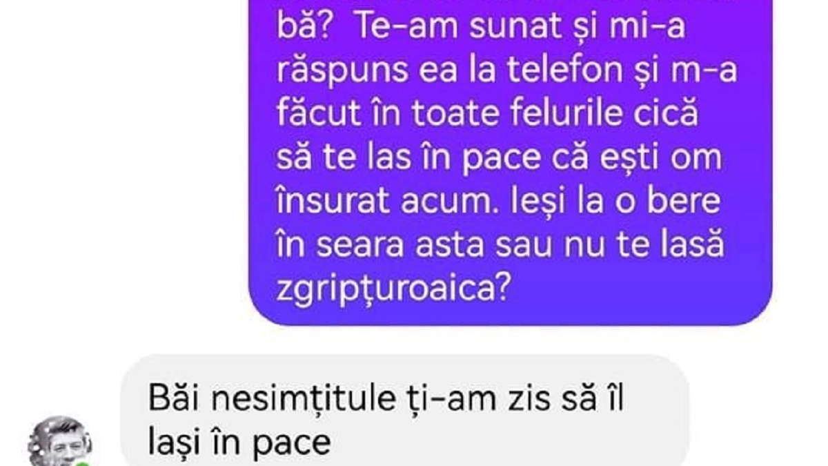 BANC | Doi tipi stau de vorbă: ”Bă, da' ce nevastă ai...”