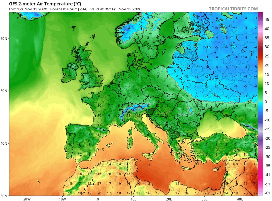 Iarna își intră în drepturi în România. Anunțul meteorologilor: “O masă de aer polar continental foarte bine conturată va avansa lent”