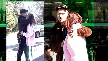 Sebastian Dobrincu și Ioana Ignat, tineri și neliniștiți! S-au sărutat cu foc în plină stradă!