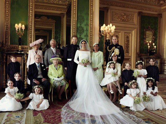 Primele imagini oficiale de la nunta Prințului Harry cu Meghan Markle